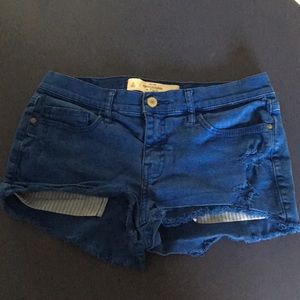 Abercrombie and Fitch Blue Denim Shorts ☆